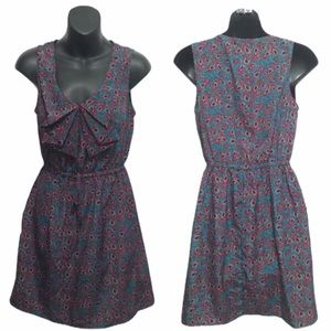 Turquoise Peacock Dress